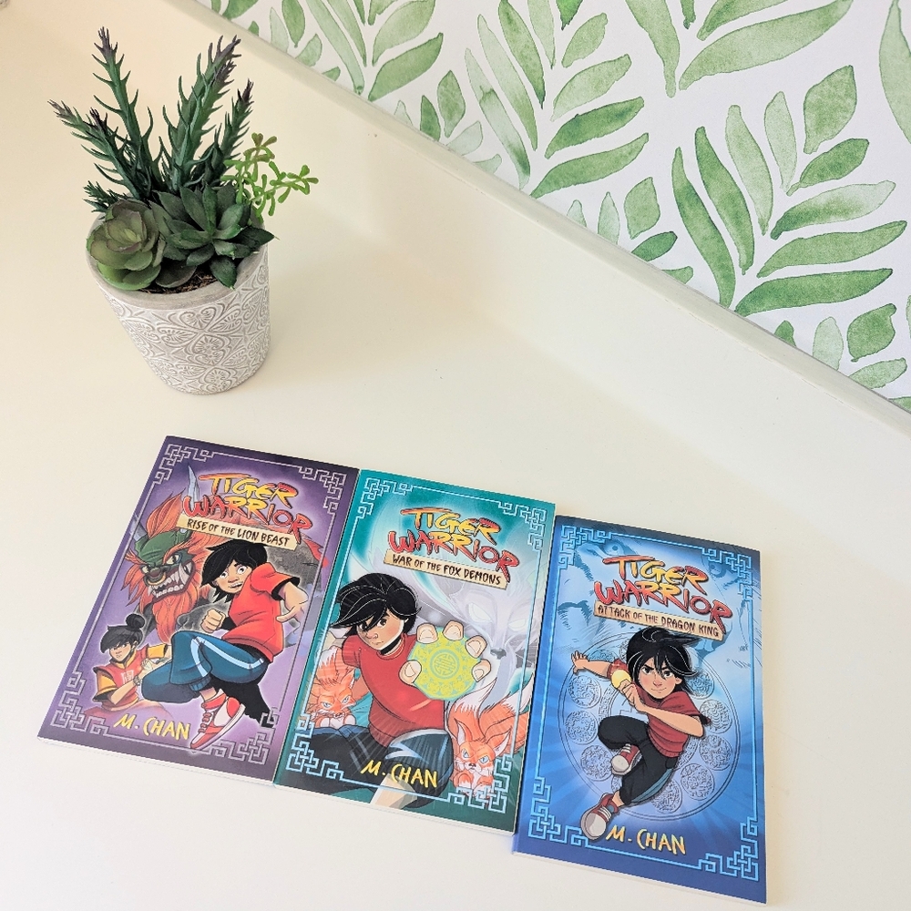Series! Set Of 3 Tiger Warrior Books